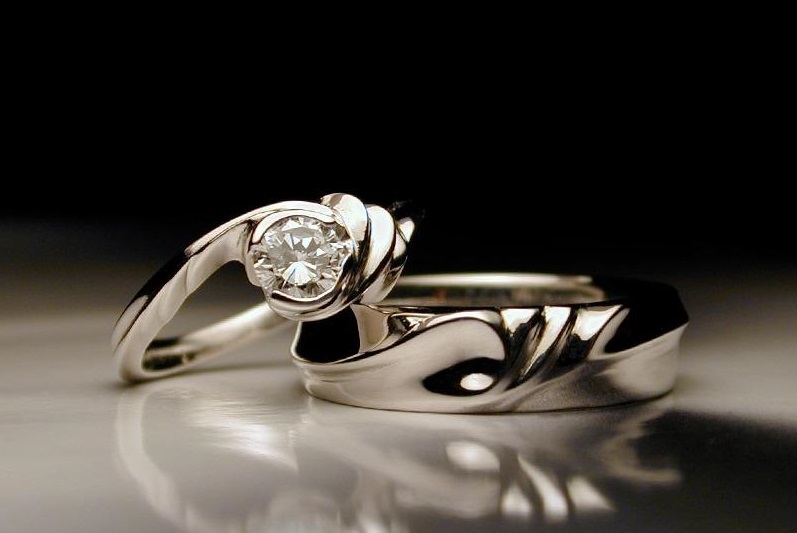حلقه ازدواج، عکس حلقه پلاتین، عکس حلقه ازدواج پلاتین مردانه، pelatinum wedding ring