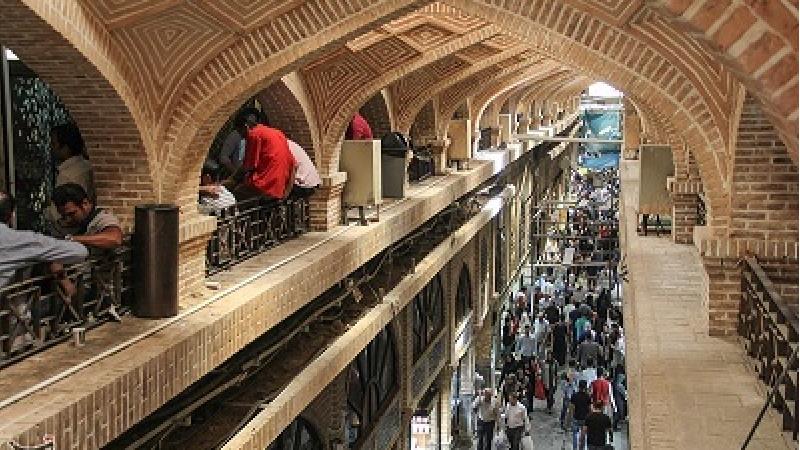 پله آهنی بازار تهران